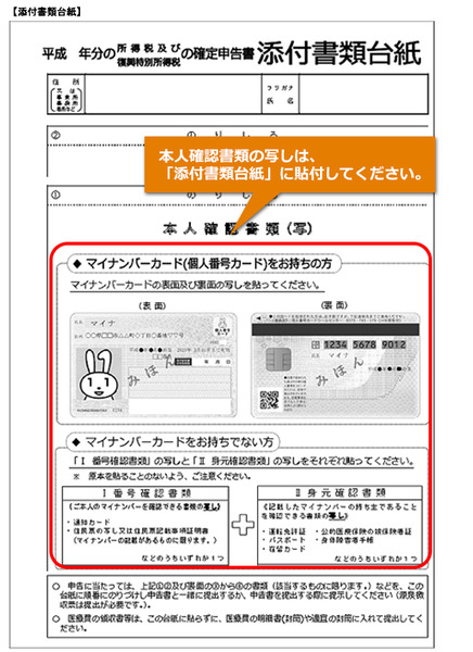 【確定申告2017年】　今年は「マイナンバーの記載 ＋ 本人確認書類の提示又は写しの添付」が必要に　どこにどう書けばいいの？