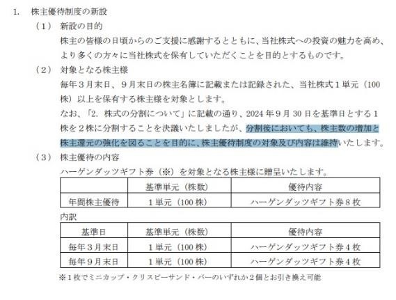 【株式投資】9月末で株式分割・加えて株主優待拡充の4銘柄に注目！営業利益などもチェック