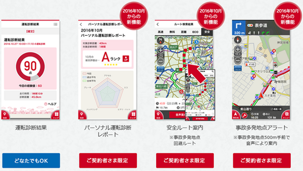 そんなことまでできるの？　損保会社のカーナビアプリ