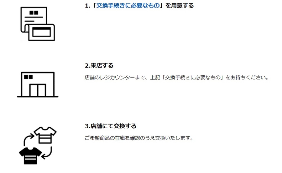 ユニクロオンラインストアで返品・サイズ交換する手順と返金の流れ　店舗交換が送料がかからないのでおすすめ
