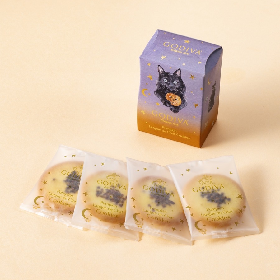 ゴディバ2024年ハロウィン「ブラックキャット コレクション」10/31までの期間限定販売