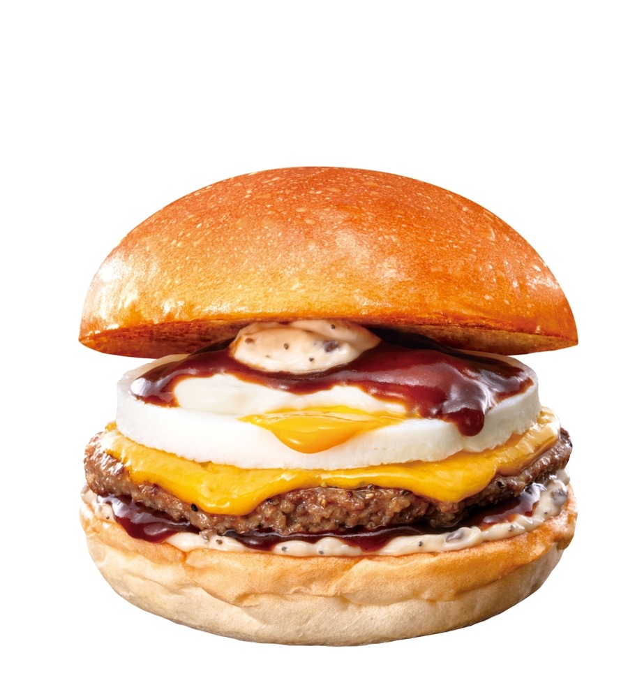 第2弾は洋風！【ロッテリア】トリュフ薫る月見絶品チーズバーガー発売(9/17-10月中旬まで)