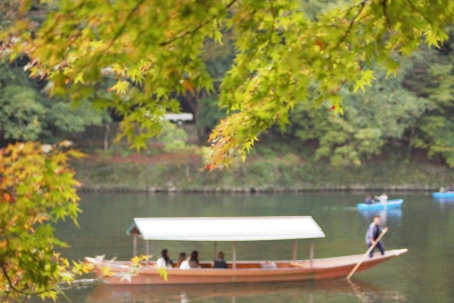 秋の嵐山を満喫！紅葉観覧屋形船と和のアフタヌーンティー(11/21-12/7)
