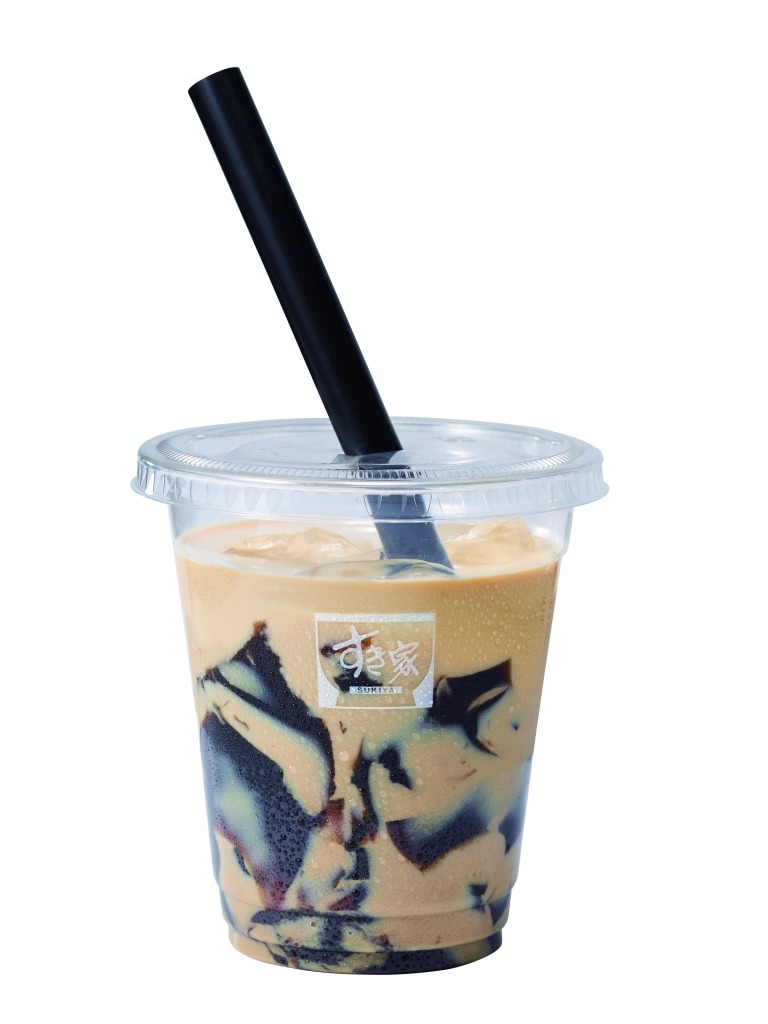 すき家　秋の定番「黒糖ゼリーほうじ茶ラテ」香り豊かなほうじ茶×黒糖の深いコクMが280円！ 9月18日発売