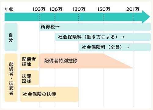2024年10月～【社会保険の適用拡大】4つの壁と、働き損になる年収と攻略法
