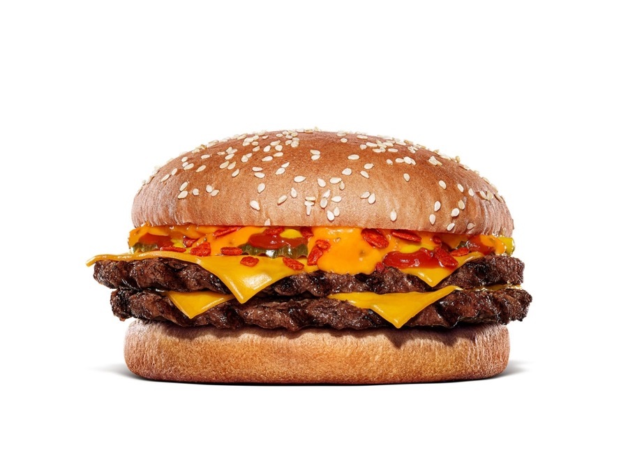 【バーキン新作】スパイシーにんにく・ガーリックバーガー、コラボステッカーもらえる＆当たる