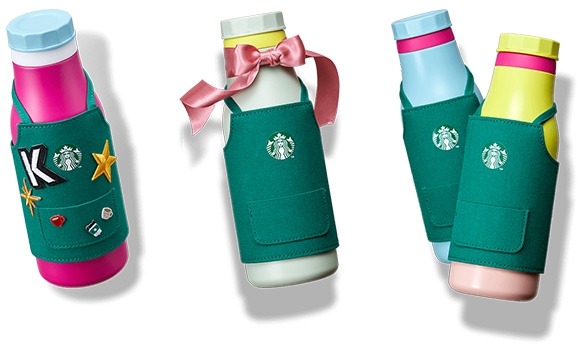 【スタバのカスタムボトル作ろう】組み合わせは343通り　公式オンラインストア10周年記念企画