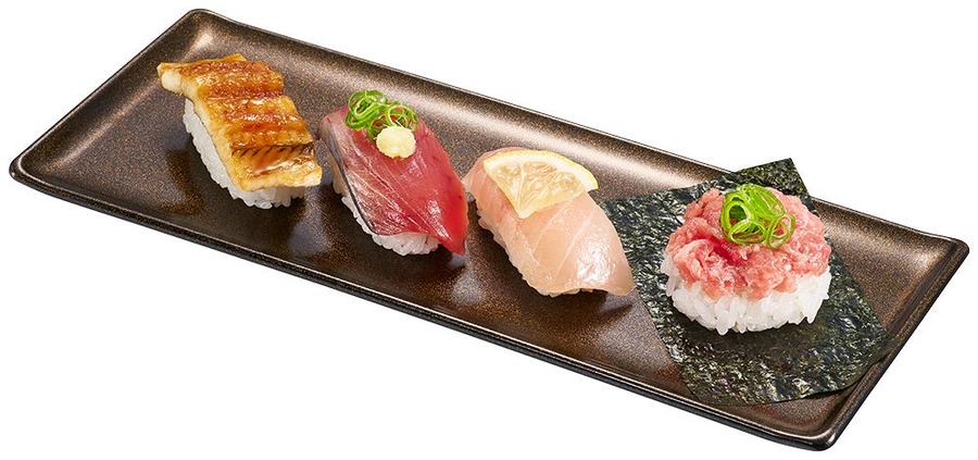 ありが「トロ」祭　スシロー40周年記念(9/18-29)　大切り中とろ、とろサーモンが税込100円で！