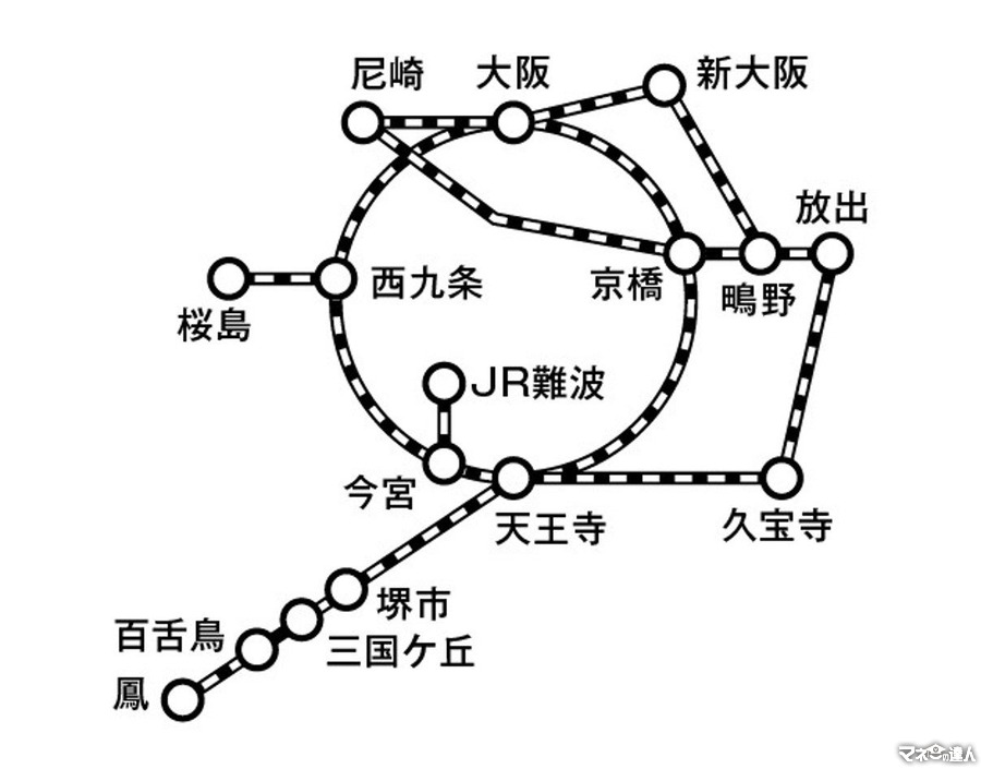 JR西日本、秋の「大阪・堺おでかけパス」発売決定　「KANSAI MaaS」アプリに登録したICOCAからどうぞ