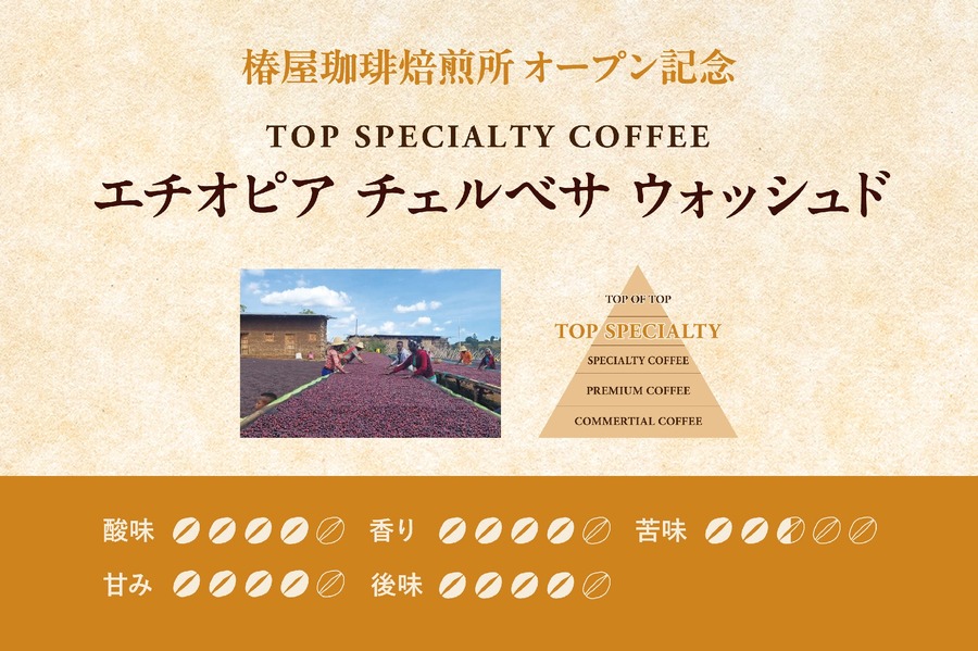 華やかな香りをどうぞ【椿屋珈琲】スペシャルティコーヒー収穫祭を開催(9/25-10/5)