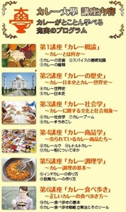 カレー大學、10/3にオンライン入学説明会を開催　歴史から調理、食べ歩きまで指南