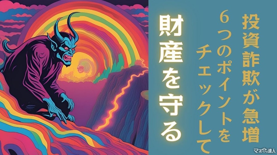 ！投資詐欺が急増！投資詐欺に遭わないための6つのチェックポイント