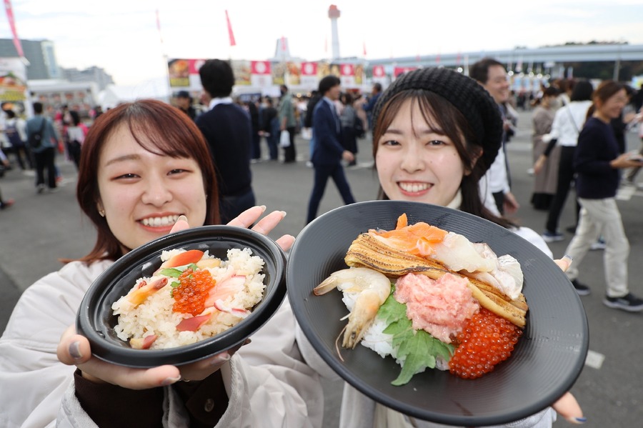 全国の魚介グルメがお台場に集結！魚ジャパンフェス2024開催(11/1-4)