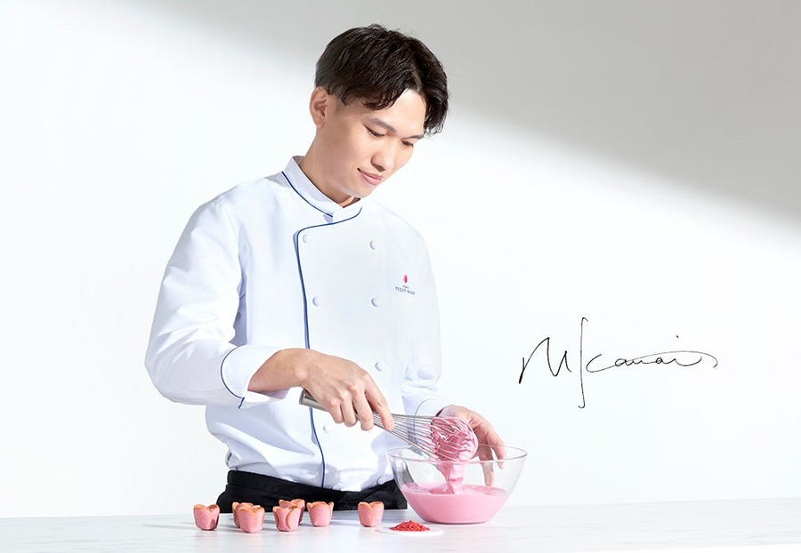 ベネズエラ産カカオで「チューリップローズ」新作、ネイビーブルーのスペシャル缶で新登場(10/10～)