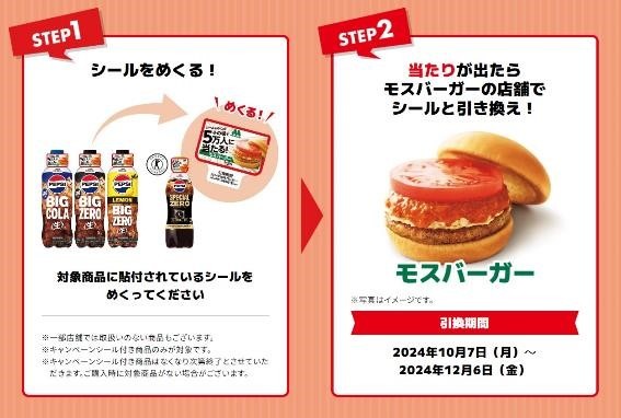 わずか98円でモスバーガー440円が当たるかもキャンペーン　ポイ活主婦がチャレンジ！