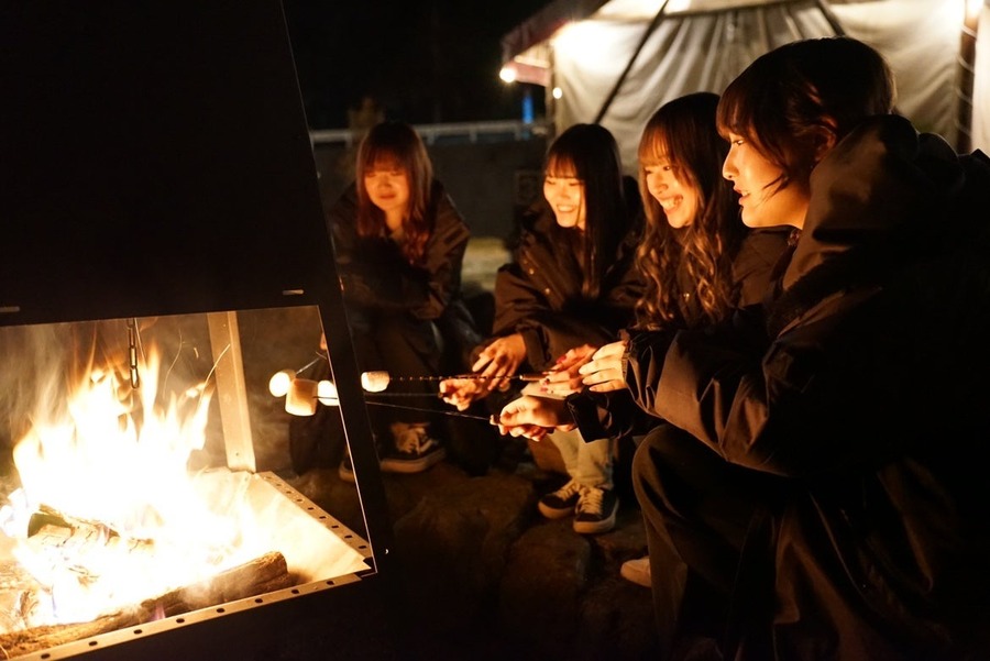 愛知県岡崎市のグランピング&BBQ施設　若者向け冬のグランピング体験「20%オフ」キャンペーン