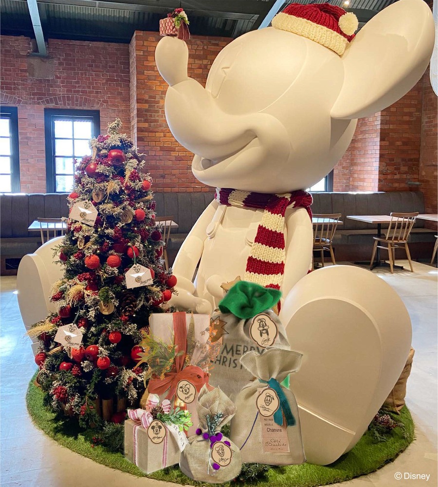 ディズニーと共に楽しむ2024年クリスマス限定イベント　渋谷ヒカリエ店と横浜赤レンガ倉庫店にて