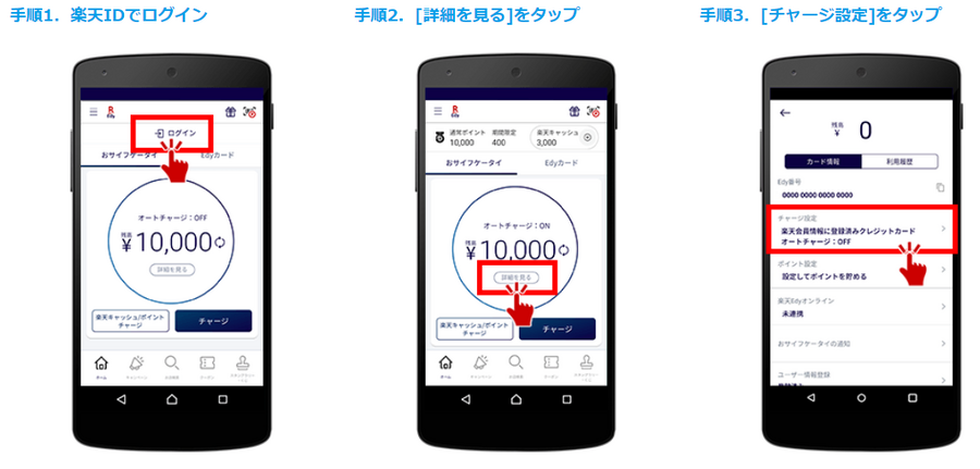 楽天キャッシュに「オートチャージ」登場　しかしながら他社ルートチャージのほうがいまだにお得です