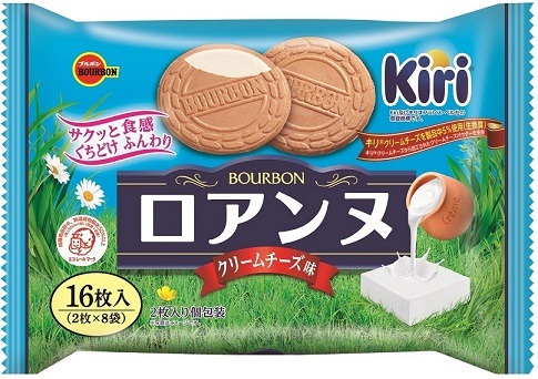 キリ使用のエリーゼ「クリームチーズ味」出た！　新ブルボンから新商品3品を発売
