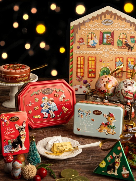 イタリア発の老舗チョコブランド、クリスマス限定「チョコレート缶」発売