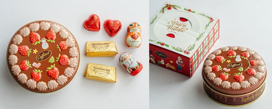 イタリア発の老舗チョコブランド、クリスマス限定「チョコレート缶」発売