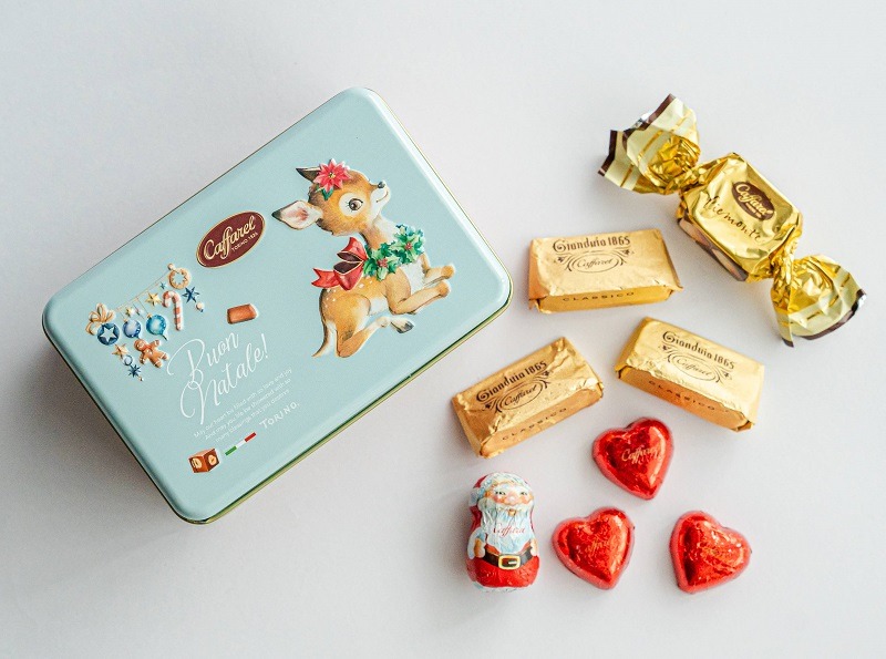 イタリア発の老舗チョコブランド、クリスマス限定「チョコレート缶」発売