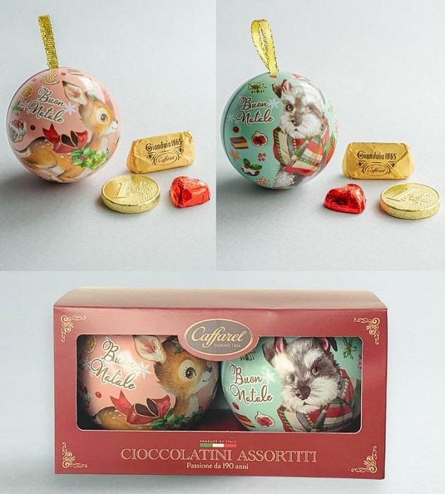 イタリア発の老舗チョコブランド、クリスマス限定「チョコレート缶」発売