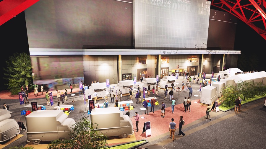 東京タワー正面玄関前で「韓国グルメフェス」(11/2-4)