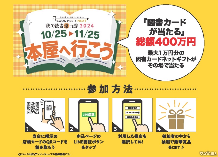 全国3000書店が参加、新しい本との出会いを演出するキャンペーン開催！