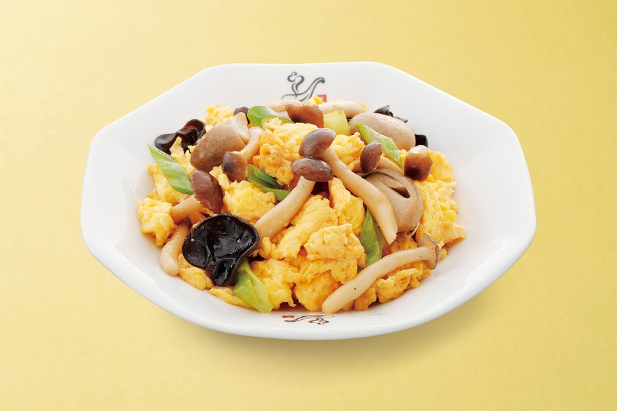 キノコ好きにはたまらん！ぶなしめじ、ふくろ茸、エリンギ、しいたけ、きくらげ「れんげ食堂Toshu」「中華東秀」