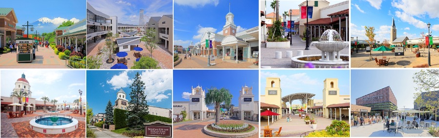 全国10か所のプレミアム・アウトレットで最大80％OFF＆イルミネーション