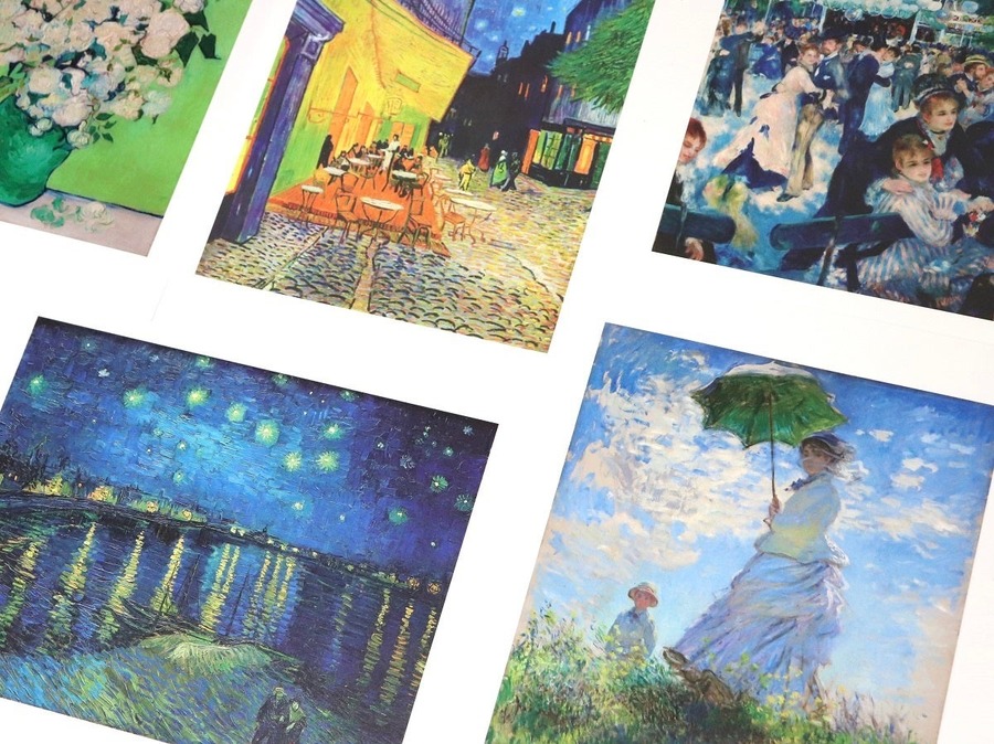 名画が月1回ポストに届く「名画の定期便」に 景品プランが登場