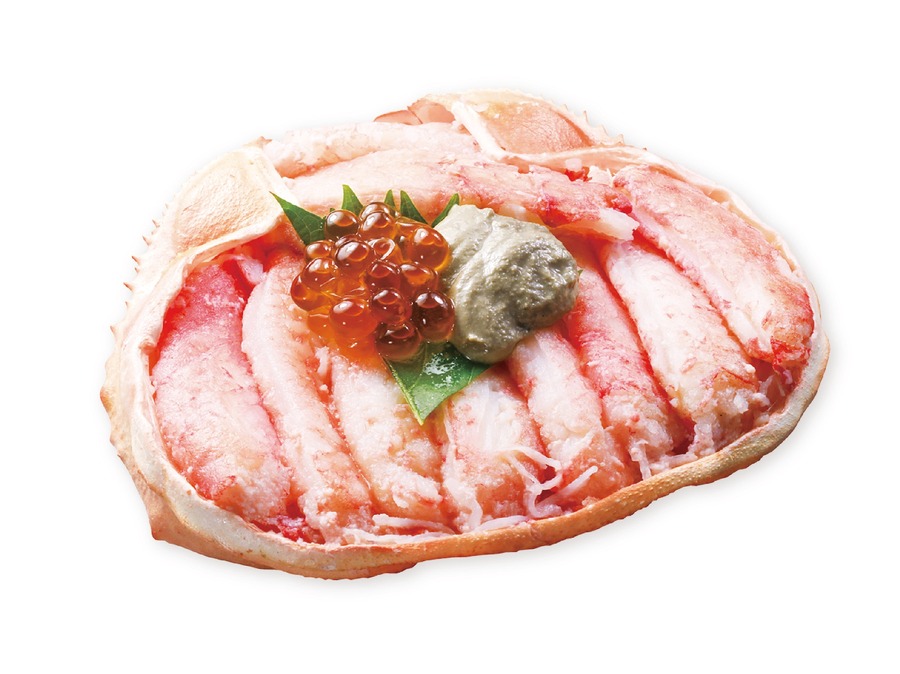【本日より】くら寿司「贅沢カニフェア」開催！特大生ズワイガニや極上かに玉手箱が登場