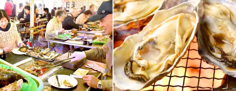 出張カキ小屋「牡蠣奉行」が津田沼に登場　東北復興支援イベント開催