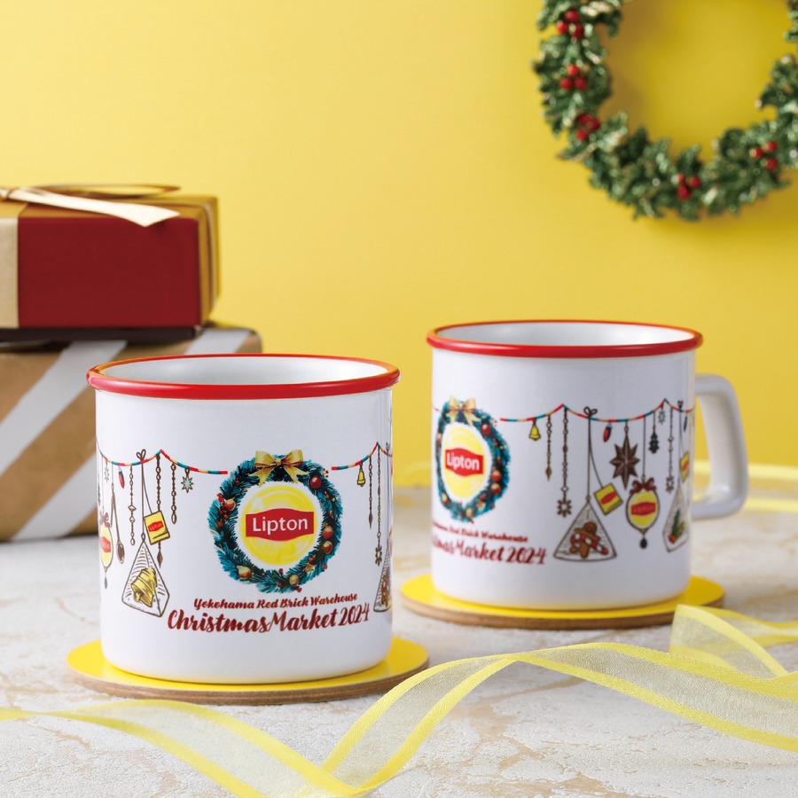 リプトン「横浜赤レンガ倉庫」でクリスマス初出店　14種類の厳選茶葉ティーやフードが登場！(11/22-12/25)