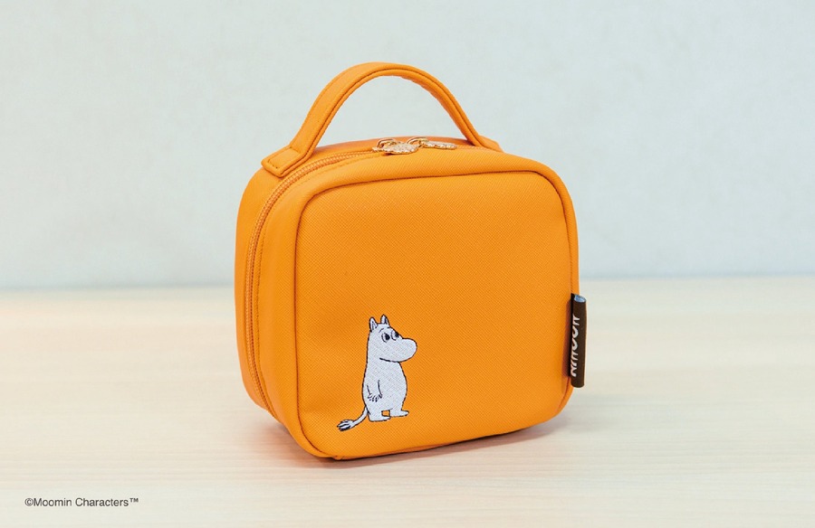 ムーミンと文明堂の新コラボ商品発売中！かわいいオレンジのポーチ付き
