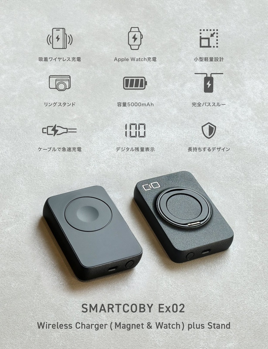 人気のモバイルバッテリーCIOの新製品がAmazonブラックフライデーに登場