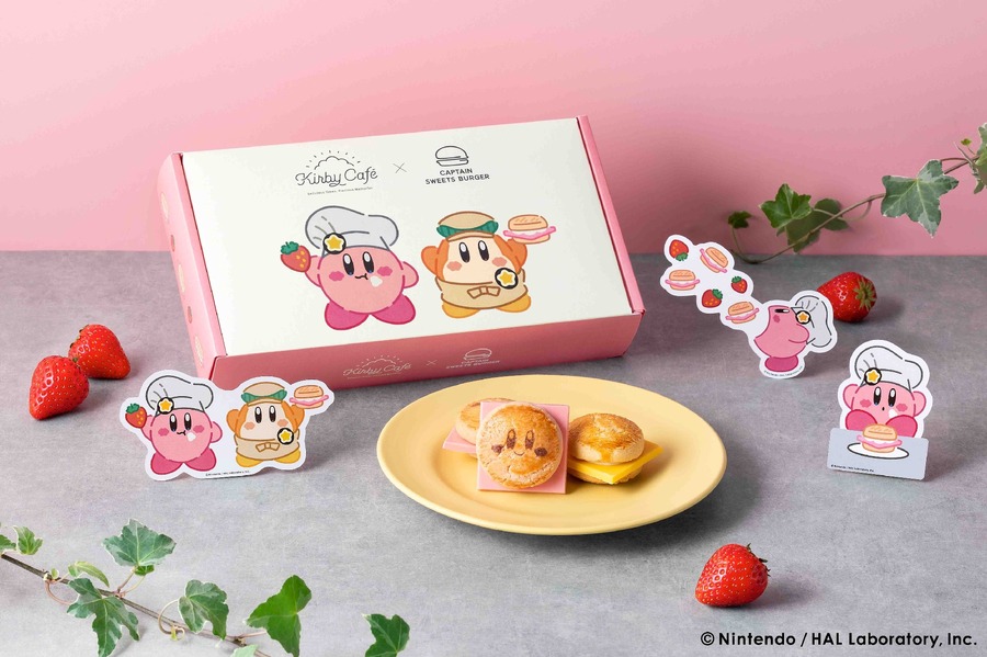 東京駅南通路店だけの販売！「カービィ」とスイーツの夢コラボ　かわいいトートバックとスイーツバーガーセット