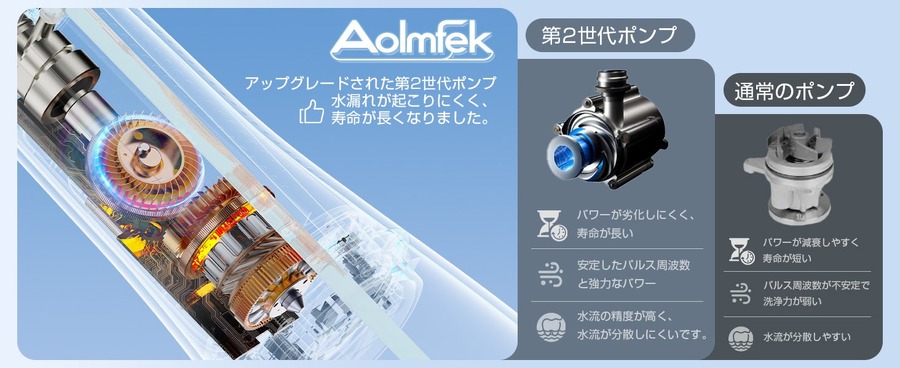 口腔洗浄器「Aolmfek」ブラックフライデーで最大47％OFF