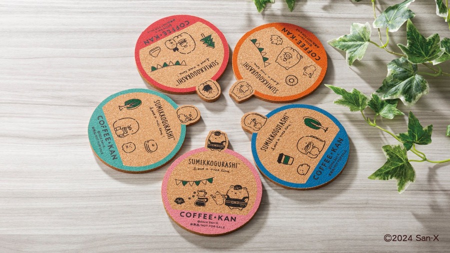 珈琲館×すみっコぐらし（12/12-28早期終了あり）　700円（税込）ごと1スタンプで3つ貯めたら！！
