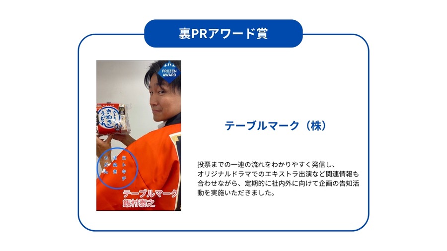 フローズンアワード2024、過去最多投票で盛況