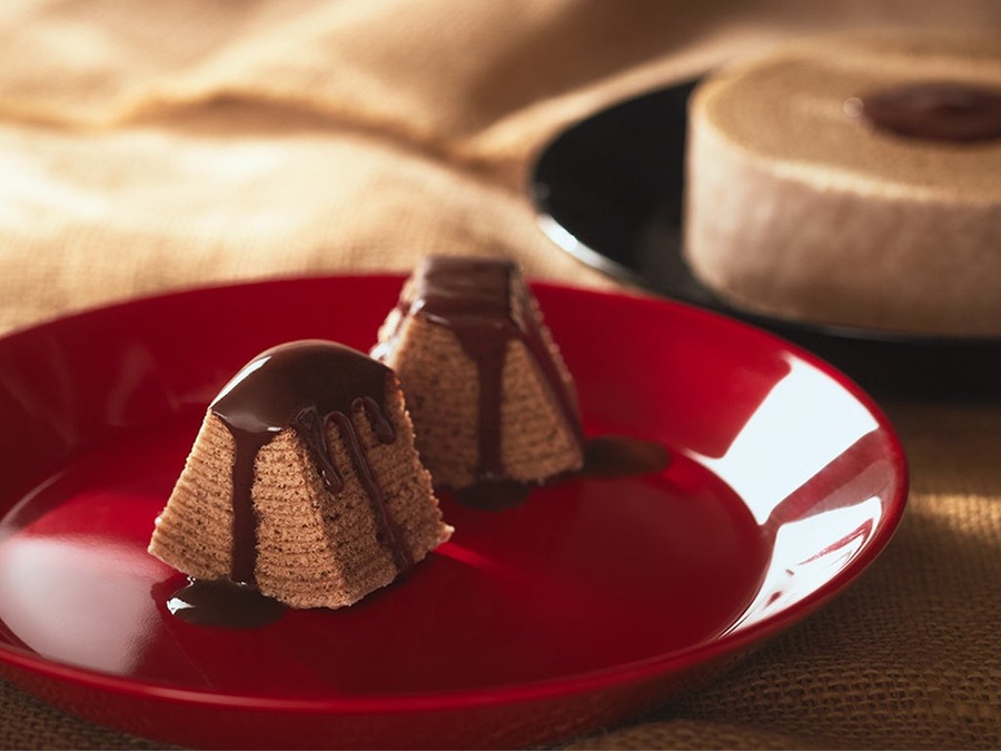 コメダ珈琲店とクラブハリエのバレンタイン限定「ショコラバーム」