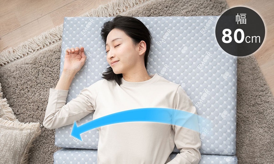 高機能マットレスに「セミシングルショートサイズ」登場　底つき感もなく寝返りがしやすい構造