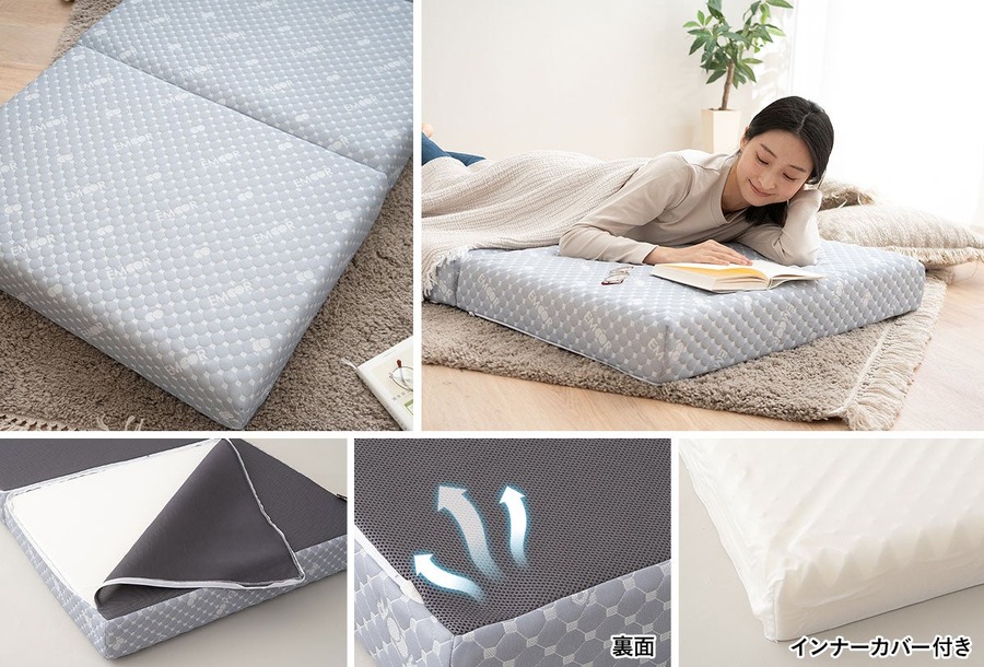 高機能マットレスに「セミシングルショートサイズ」登場　底つき感もなく寝返りがしやすい構造