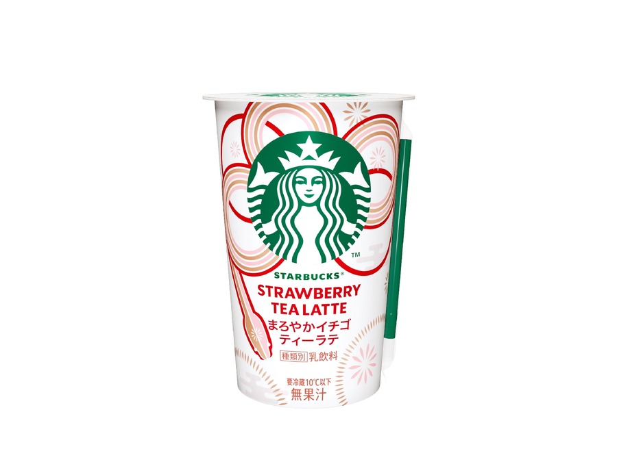 相性の良いフードはいちご大福！　スターバックス新作「まろやかイチゴティーラテ」登場　