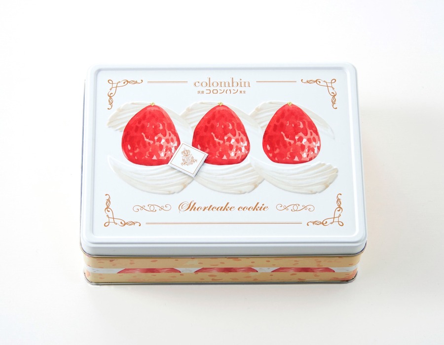 コロンバンの新作「ショートケーキクッキー」登場(1/10-3/14)