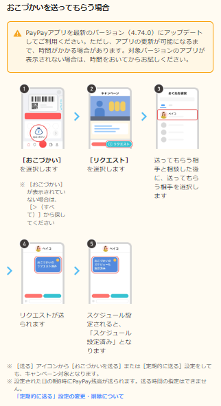 PayPayでおこづかいがぐ～んと増える！！すごいキャンペーン　受取年齢12～18歳限定