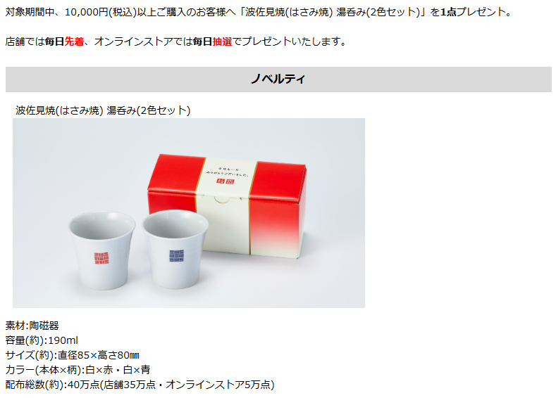 今週のユニクロ（12/20-26）カシミヤ2000円OFF＆復刻コラボ、スポンジボブ　12/27-31のノベルティ情報解禁