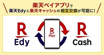 「楽天ペイアプリ」の進化が止まらない　楽天Edyチャージ、Edy・キャッシュの交換、楽天ポイントカード機能など「スーパーアプリ化」