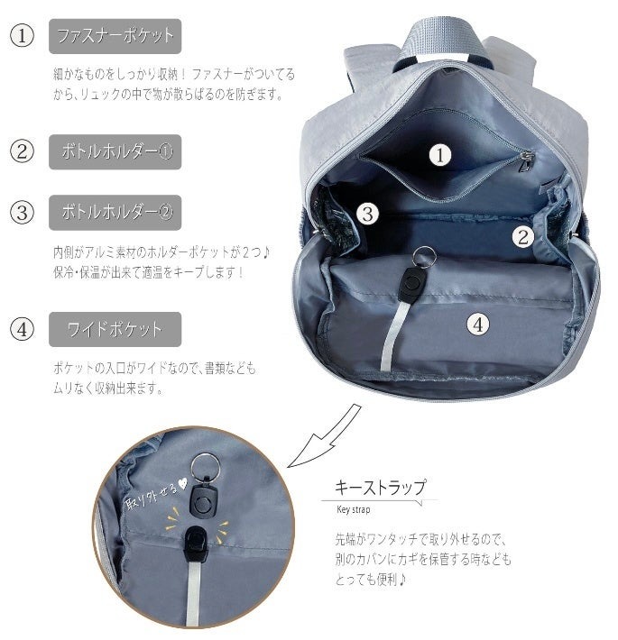 マザーズバッグシリーズ第3弾「ミニマザーズリュック」1/1から予約販売開始